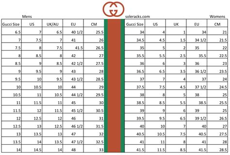 gucci ace size guide|gucci sneakers size chart.